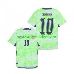 Fußballtrikot Schweiz Granit Xhaka 10 Auswärts Trikot Away WM 2026 Kurzarm für Herren