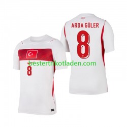 Fußballtrikot Türkei Arda Guler 8 Auswärts Trikot Away WM 2026 Kurzarm für Herren