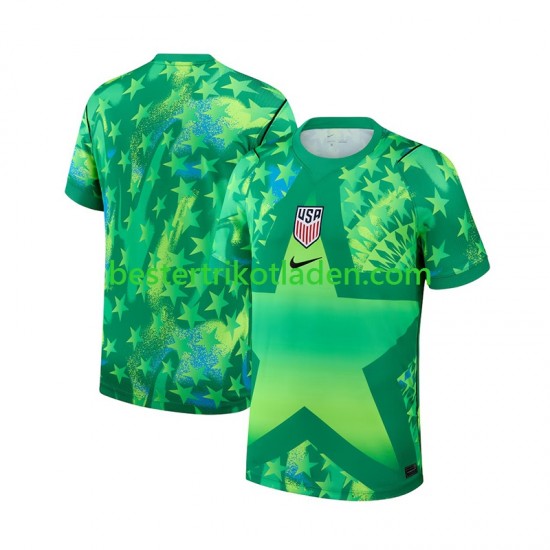 Fußballtrikot USA Torwart Heim Trikot Home WM 2026 Kurzarm für Herren