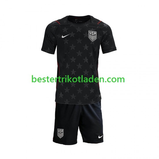 Fußballtrikot USA Auswärts Trikot Away WM 2026 Kurzarm für Kinder
