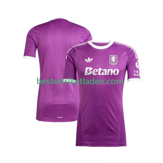 Fußballtrikot Aston Villa Torwart Ausweich Trikot 3rd 2025-2026 Kurzarm für Herren
