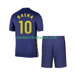 Fußballtrikot Atlético Madrid Alex Baena 10 Auswärts Trikot Away 2025-2026 Kurzarm für Kinder