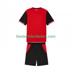 Fußballtrikot Österreich Heim Trikot Home WM 2026 Kurzarm für Kinder