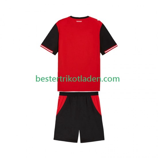 Fußballtrikot Österreich Heim Trikot Home WM 2026 Kurzarm für Kinder