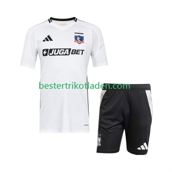 Fußballtrikot Colo-Colo Heim Trikot Home 2025-2026 Kurzarm für Kinder