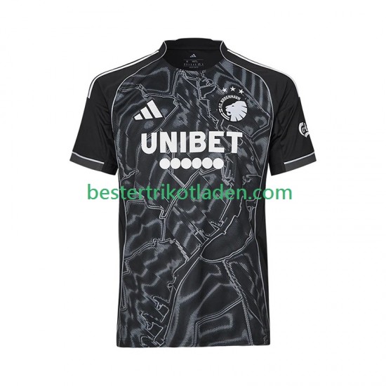 Fußballtrikot Copenhagen Auswärts Trikot Away 2025-2026 Kurzarm für Herren