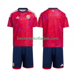 Fußballtrikot Costa Rica Heim Trikot Home 2026 Kurzarm für Kinder