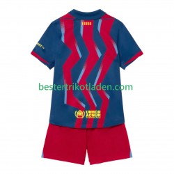 Fußballtrikot FC Barcelona Viertes trikot 2025-2026 Kurzarm für Kinder