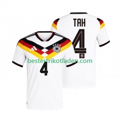 Fußballtrikot Deutschland Jonathan Tah 4 Heim Trikot Home WM 2026 Kurzarm für Herren