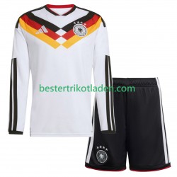 Fußballtrikot Deutschland Heim Trikot Home WM 2026 Langarm für Kinder