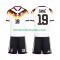Fußballtrikot Deutschland Leroy Sane 19 Heim Trikot Home WM 2026 Kurzarm für Kinder