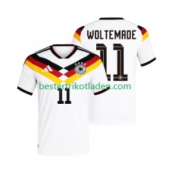 Fußballtrikot Deutschland Woltemade 11 Heim Trikot Home WM 2026 Kurzarm für Herren