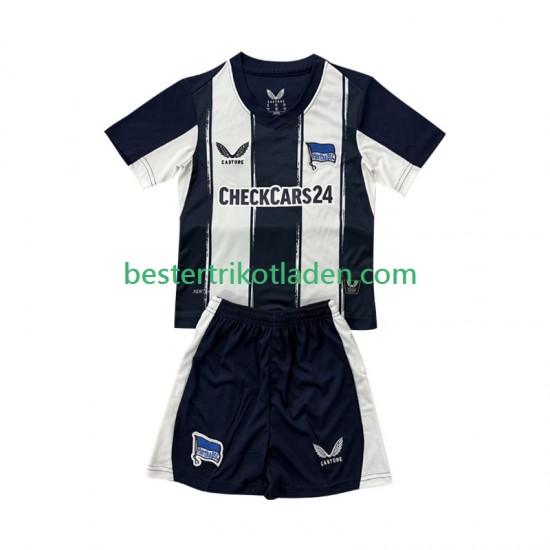 Fußballtrikot Hertha BSC Heim Trikot Home 2025-2026 Kurzarm für Kinder