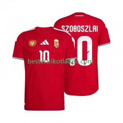 Fußballtrikot Ungarn Szoboszlai 10 Heim Trikot Home WM 2026 Kurzarm für Herren