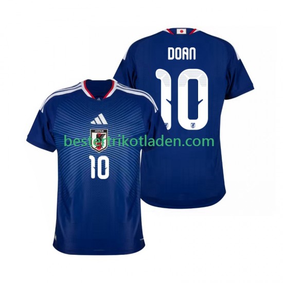 Fußballtrikot Japan Ritsu Doan 10 Heim Trikot Home WM 2026 Kurzarm für Herren