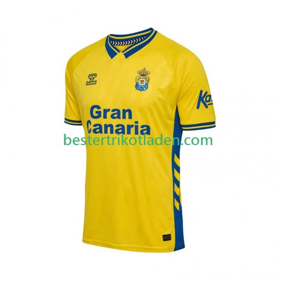 Fußballtrikot Las Palmas Heim Trikot Home 2025-2026 Kurzarm für Herren