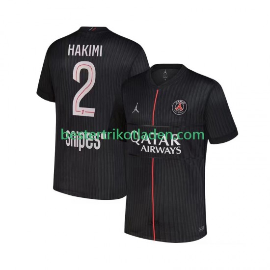 Fußballtrikot Paris Saint-Germain Achraf Hakimi 2 Viertes trikot 2025-2026 Kurzarm für Herren