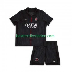 Fußballtrikot Paris Saint-Germain Viertes trikot 2025-2026 Kurzarm für Kinder