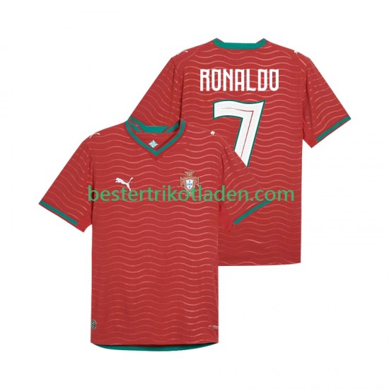 Fußballtrikot Portugal Cristiano Ronaldo 7 Heim Trikot Home WM 2026 Kurzarm für Herren