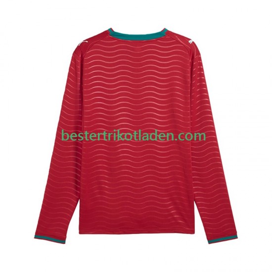 Fußballtrikot Portugal Heim Trikot Home WM 2026 Langarm für Herren
