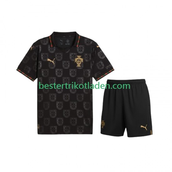 Fußballtrikot Portugal Special Heim Trikot Home 2025-2026 Kurzarm für Kinder
