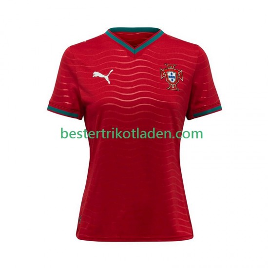 Fußballtrikot Portugal Heim Trikot Home WM 2026 Kurzarm für Dame