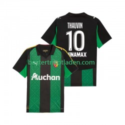 Fußballtrikot RC Lens Florian Thauvin 10 Auswärts Trikot Away 2025-2026 Kurzarm für Herren