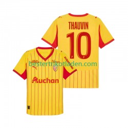 Fußballtrikot RC Lens Florian Thauvin 10 Heim Trikot Home 2025-2026 Kurzarm für Herren