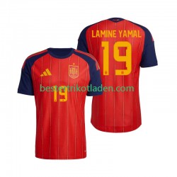 Fußballtrikot Spanien Lamine Yamal 19 Heim Trikot Home WM 2026 Kurzarm für Herren