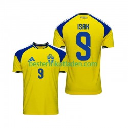 Fußballtrikot Schweden Isak 9 Heim Trikot Home 2026 Kurzarm für Herren