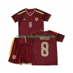 Fußballtrikot Venezuela Tomas Rincon 8 Heim Trikot Home 2026 Kurzarm für Kinder