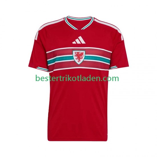 Fußballtrikot Wales Heim Trikot Home 2026 Kurzarm für Herren
