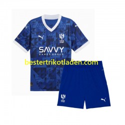 Fußballtrikot Al-Hilal Heim Trikot Home 2024-2025 Kurzarm für Kinder