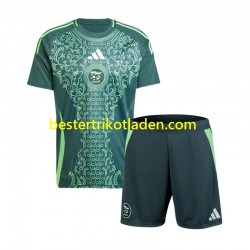 Fußballtrikot Algerien Auswärts Trikot Away 2024-2025 Kurzarm für Kinder