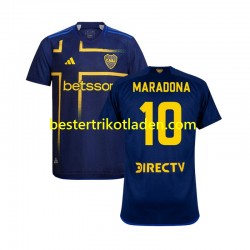 Fußballtrikot Boca Juniors MARADONA 10 Ausweich Trikot 3rd 2024-2025 Kurzarm für Herren