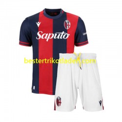 Fußballtrikot Bologna Heim Trikot Home 2024-2025 Kurzarm für Kinder