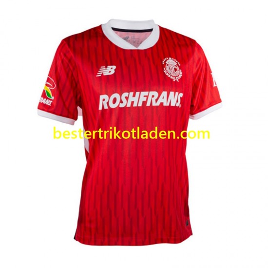 Fußballtrikot Deportivo Toluca Heim Trikot Home 2024-2025 Kurzarm für Herren