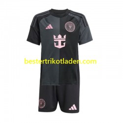 Fußballtrikot Inter Miami Auswärts Trikot Away 2024-2025 Kurzarm für Kinder
