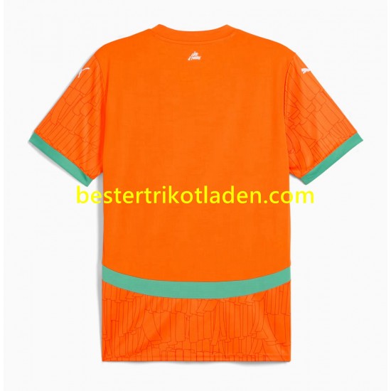 Fußballtrikot Elfenbeinküste Heim Trikot Home 2025 Kurzarm für Herren