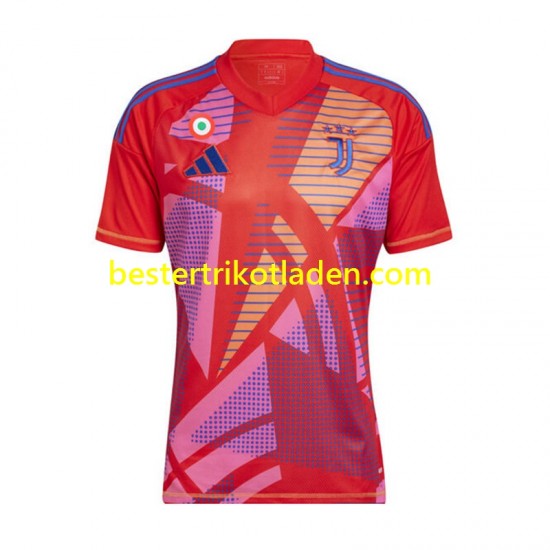 Fußballtrikot Juventus Turin Torwart Heim Trikot Home 2024-2025 Kurzarm für Herren