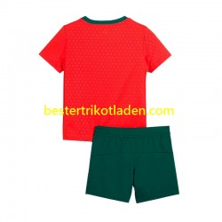 Fußballtrikot Portugal Heim Trikot Home 2025 Kurzarm für Kinder
