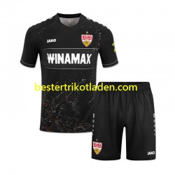 Fußballtrikot VfB Stuttgart Ausweich Trikot 3rd 2024-2025 Kurzarm für Kinder