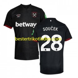 Fußballtrikot West Ham United SOUCEK 28 Auswärts Trikot Away 2024-2025 Kurzarm für Herren