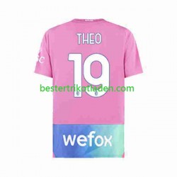 Fußballtrikot AC Mailand THEO 19 Ausweich Trikot 3rd 2023-2024 Kurzarm für Herren