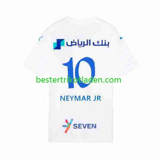 Fußballtrikot Al Hilal Neymar JR 10 Auswärts Trikot Away 2023-2024 Kurzarm für Herren