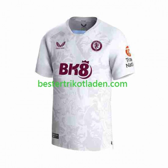 Fußballtrikot Aston Villa Auswärts Trikot Away 2023-2024 Kurzarm für Herren