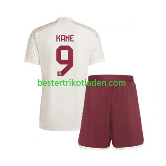 Fußballtrikot FC Bayern München Harry Kane 9 Ausweich Trikot 3rd 2023-2024 Kurzarm für Kinder