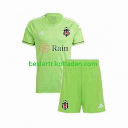 Fußballtrikot Besiktas Torwart Auswärts Trikot Away 2023-2024 Kurzarm für Kinder