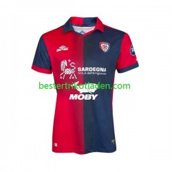 Fußballtrikot Cagliari Heim Trikot Home 2023-2024 Kurzarm für Herren