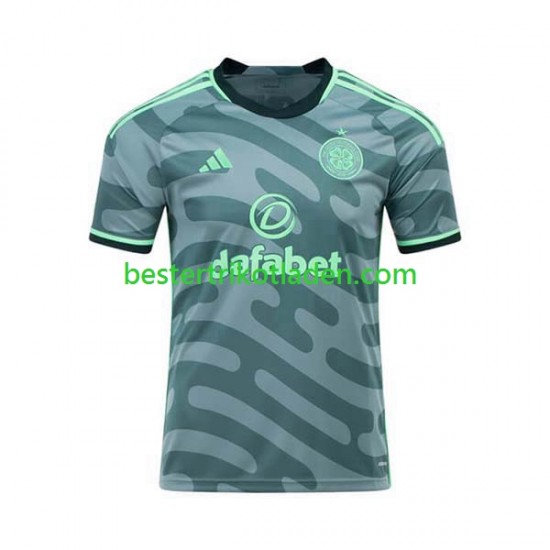 Fußballtrikot Celtic Glasgow Ausweich Trikot 3rd 2023-2024 Kurzarm für Herren